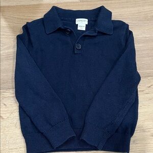 Crewcuts Midnight Blue Knit Pullover